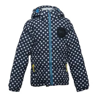 Winterjacke (Blau, Weiß) von WA Action Sports Polyester