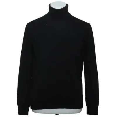 Rollkragenpullover (Schwarz) von Ströms Wolle