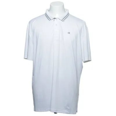 Polo shirt (White) from Calvin Klein Golf Elastane, Polyester