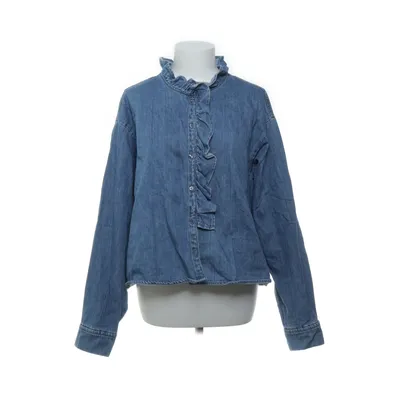 Blouse (Blauw) van H&M Katoen