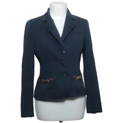 Blazer (Blauw) van Luisa Spagnoli Acetaat, Katoen, Elastaan, Viscose