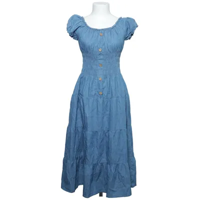Maxi jurk (Blauw) van CC Fashion