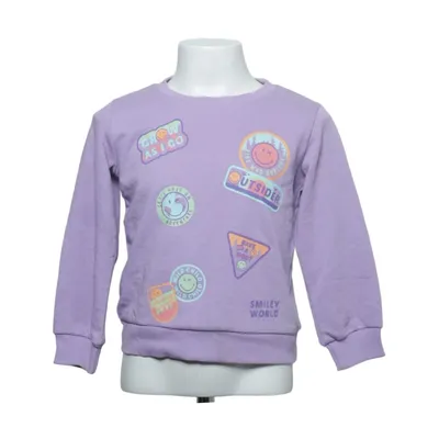 Sweatshirt (Lila, Meerkleurig) van Smiley World Katoen, Polyester