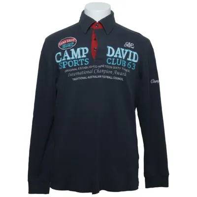 Maillot de rugby (Gris, Rouge, Multicolore) de Camp David Coton