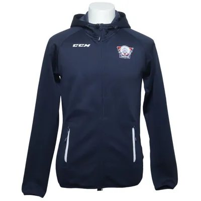 Hoodie (Blue) from CCM Elastane, Polyester