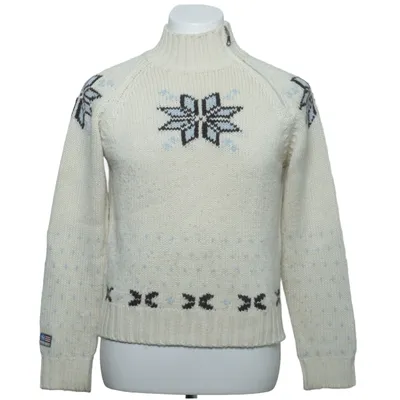 Norwegerpullover (Weiß, Blau, Schwarz) von Sebago Marine Classics Acryl, Wolle