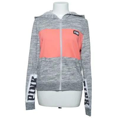 Huvtröja (Grå, Orange) från Pink Victoria's Secret Bomull, Polyester