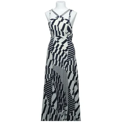 Maxi dress (Black, White) from Silence + Noise