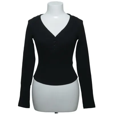 Henley T-shirt (Sort) fra STR Bomuld, Elastan