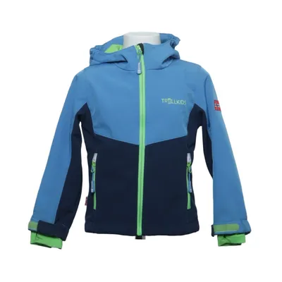Softshell jacket (Blue, Green, Multicolored) from Trollkids Elastane, Polyester