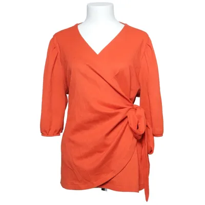 Wikkelblouse (Rood) van H&M Mama Elastaan, Polyester