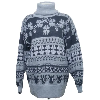 Turtleneck (Grå, Blå)
