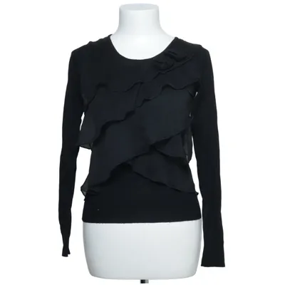 Top (Zwart) van Moonstar Kasjmier, Elastaan, Merinowol, Viscose