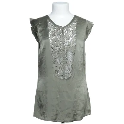 Top (Green) from Style Butler Elastane, Silk