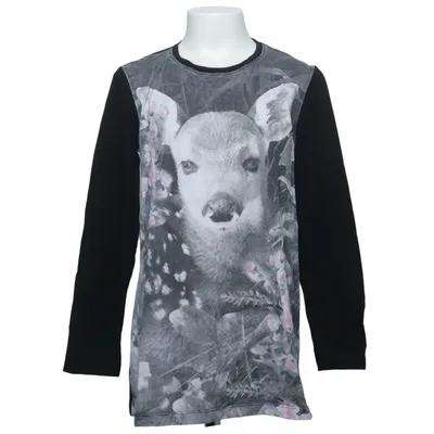 Long sleeve T-shirt (Black, Gray, Pink) from Sweet Me Cotton, Elastane