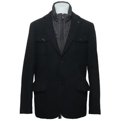 Blazer (Gray) from Calamar Polyester, Wool