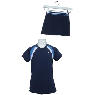 Ensemble de vêtements de sport (Bleu, Blanc) de K-Swiss Élasthane, Polyester