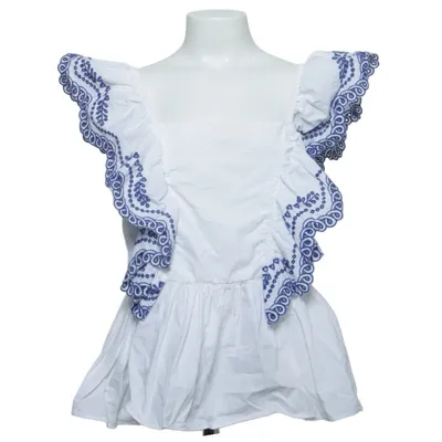 Top (Weiß, Blau) von Molo Bio-Baumwolle
