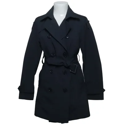 Trenchcoat (Schwarz, Blau) von Airforce Elasthan, Polyester