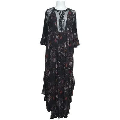 Klänning (Svart, Flerfärgad) från Free People Polyester, Viskos