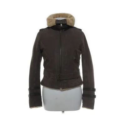Shearlingjakke (Brun, Beige) fra Jofama by Kenza