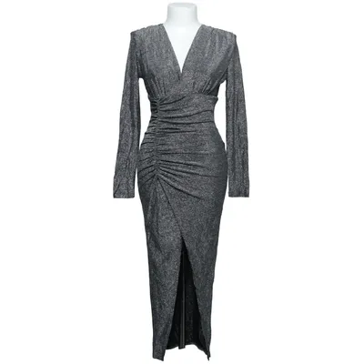 Maxi jurk (Grijs, Zilver) van GiorGia Elastaan, Polyamide, Polyester