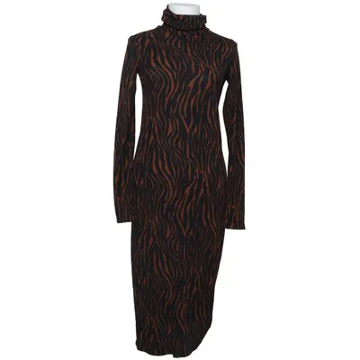 Poloklänning (Brun, Svart) från Zara Trafaluc Elastan, Polyester