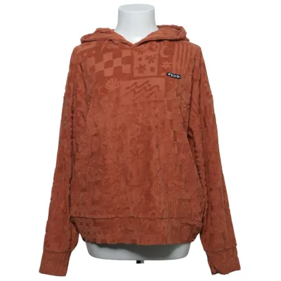 Sweat à capuche (Orange) de Volcom Coton, Polyester, Viscose