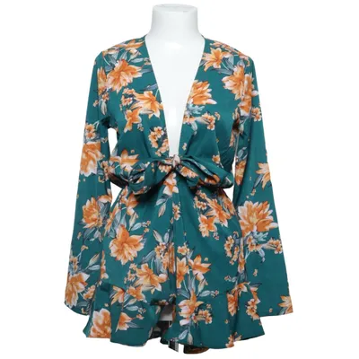 Jumpsuit (Green, Orange, Multicolored) from Missguided Polyester