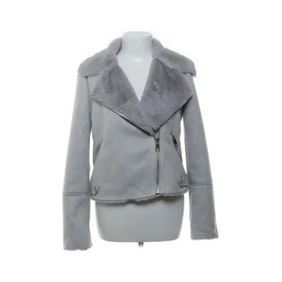 Shearlingjakke (Grå) fra River Island Elastan, Polyester