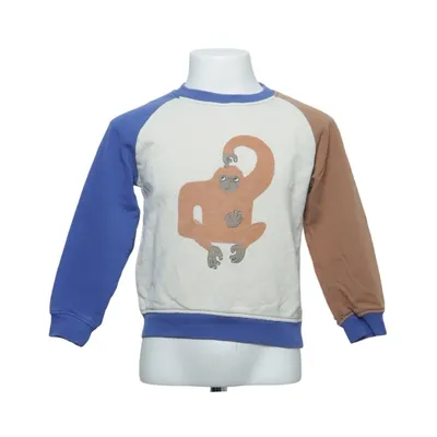 Sweatshirt (Blå, Beige, Brun) fra Mini Rodini Bomuld