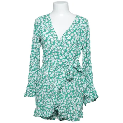 Byxdress (Grön, Vit) från FB Sister Viskos