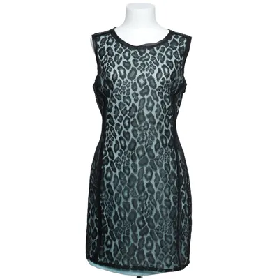 Klänning (Svart, Flerfärgad) från Mango Casual Polyester