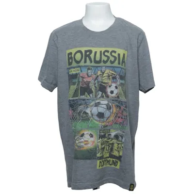 T-shirt (Gris, Multicolore) de Borussia Dortmund Coton, Polyester