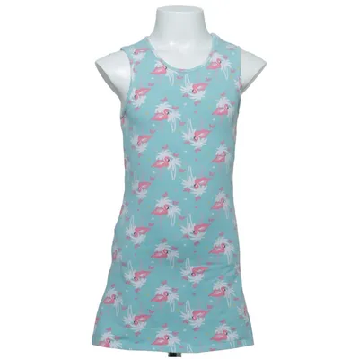Jurk (Blauw, Roze, Meerkleurig) van Stop Go Katoen, Elastaan
