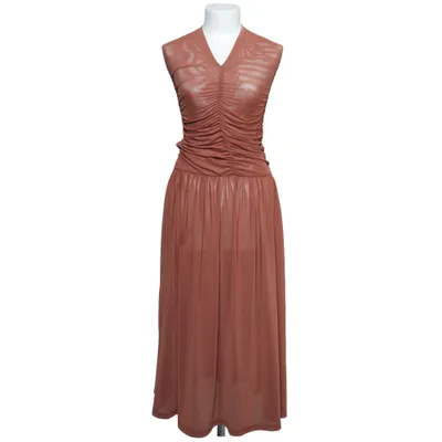 Långklänning (Brun) från Musera Elastan, Polyester