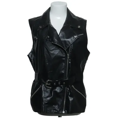Biker gilet (Zwart) van Hot Zone by KappAhl Polyester, Polyurethaan