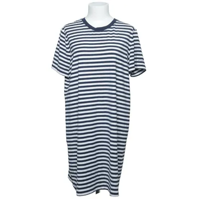 Jurk (Blauw, Wit) van Les Lunes Elastaan, Viscose