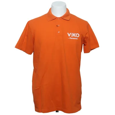 Poloshirt (Oranje) van Panasonic Katoen