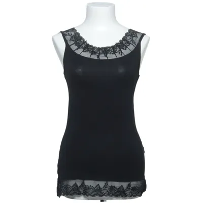 Tank Top (Black) from Cream Elastane, Viscose