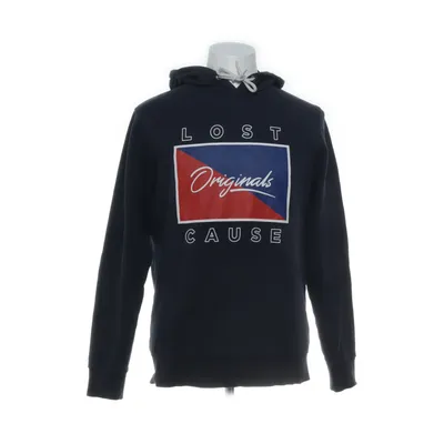 Capuchon sweater (Blauw, Meerkleurig) van Originals by Jack & Jones Katoen, Polyester