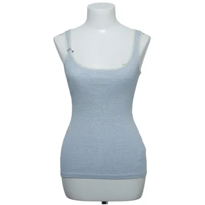 Tank Top (Blue, White) from H&M Cotton, Elastane