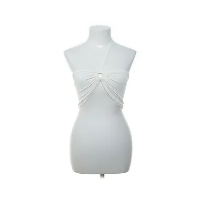 Haltertop (Wit) van Dilvin Knit