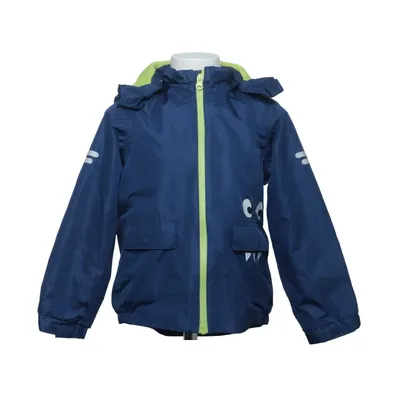 Regenjack (Blauw, Geel) van Impidimpi Gerecycled polyester