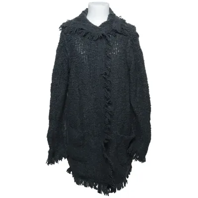 Cardigan (Gris) de Blaumax Acrylique, Laine d'alpaga, Polyamide