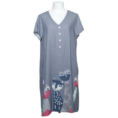 Dress (Gray, Multicolored) from Floryday
