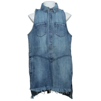 Denim jurk (Blauw) van Oneteaspoon Katoen