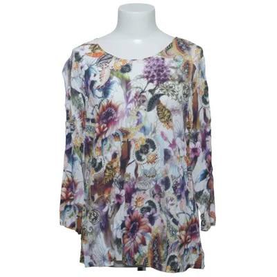 Bluse (Hvid, Flerfarvet) fra Mac Scott Viscose