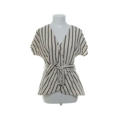 Omlottopp (Beige, Svart) från Gina Tricot Elastan, Polyester