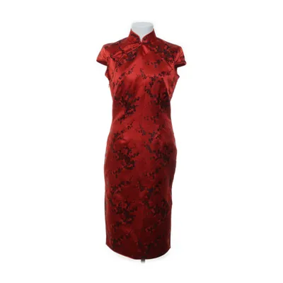 Cheongsam (Röd, Svart)